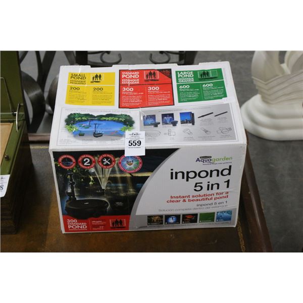 Inpond  5  in  1  Pond Decorator Unit