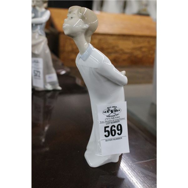 Lladro  PJ  Boy Figurine