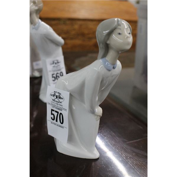 Lladro  PJ  Girl Figurine