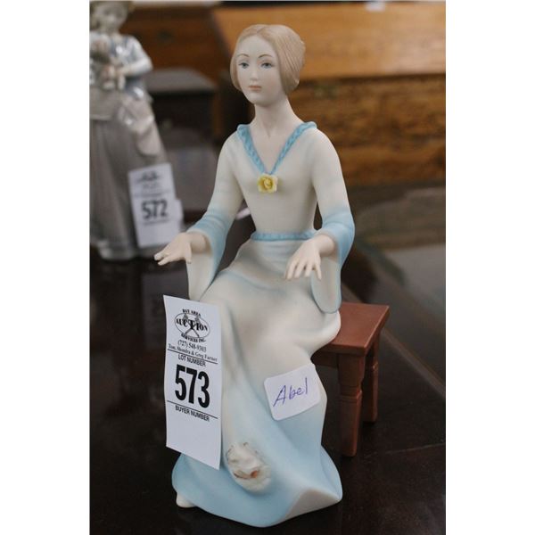 Gobel Lazo Woman Figurine - Damaged Fingers