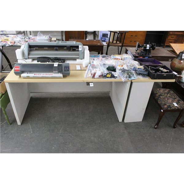 Commercial Desk w/Return