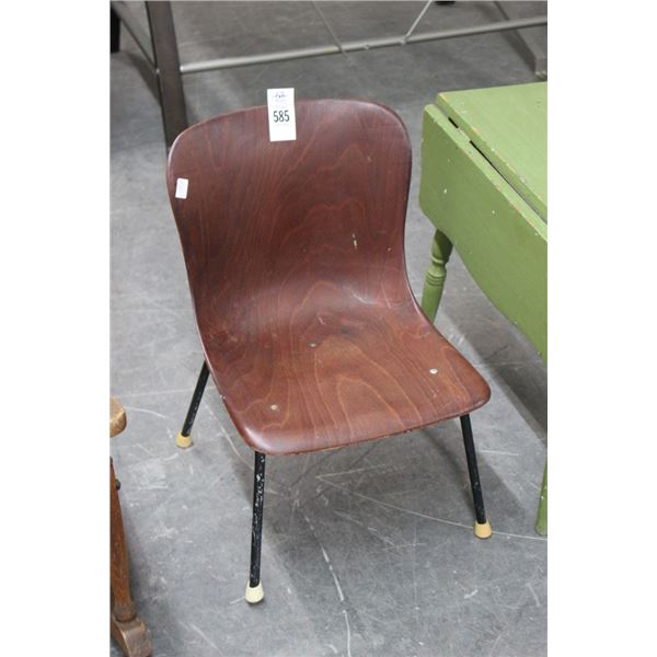 Vintage Mahogany Child Chair