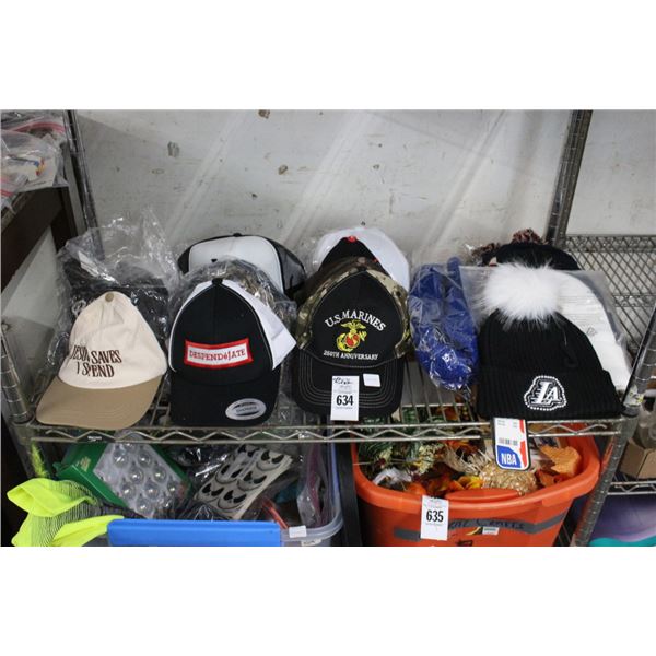 Asst. Ballcaps/Hats - 20