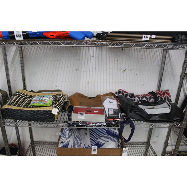 Asst. Designer Purses/Wallets  8,  Socks