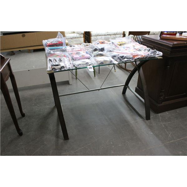 Glasstop Computer Desk