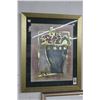 Image 1 : Contemporary Framed Floral - 24"  X  30"