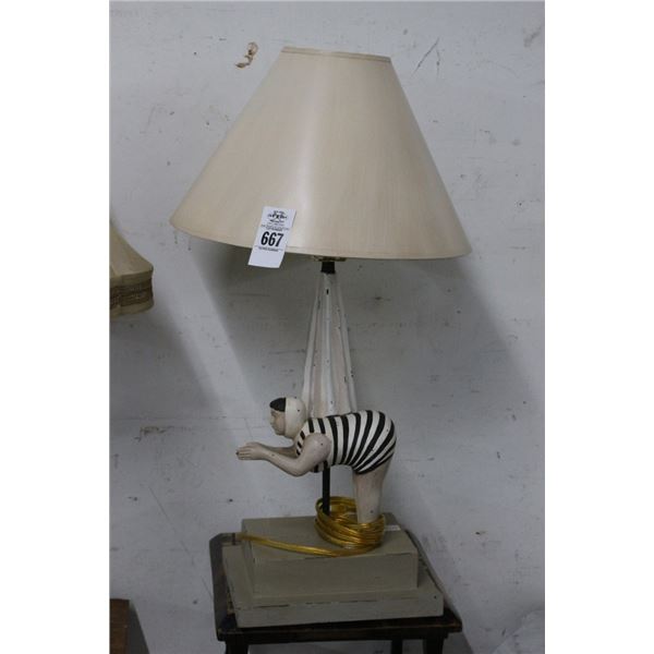 Swimmer Lamp