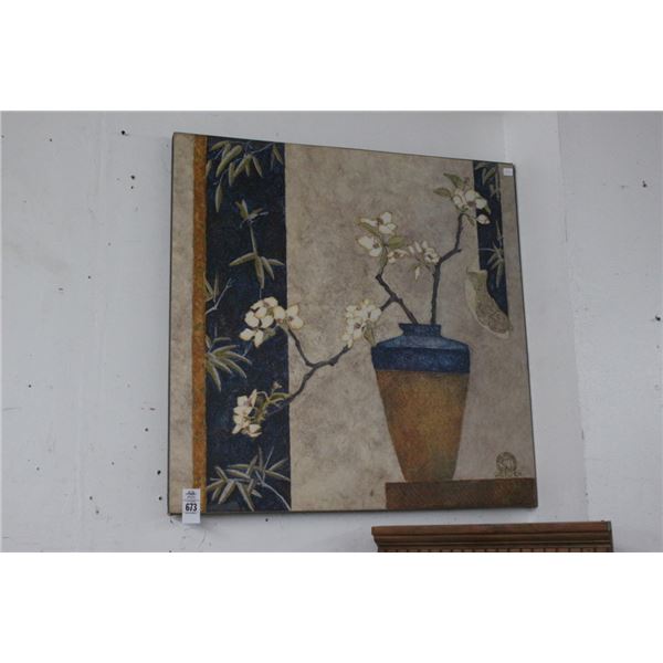 Unframed Floral by Gretchen - 30"  X  30"