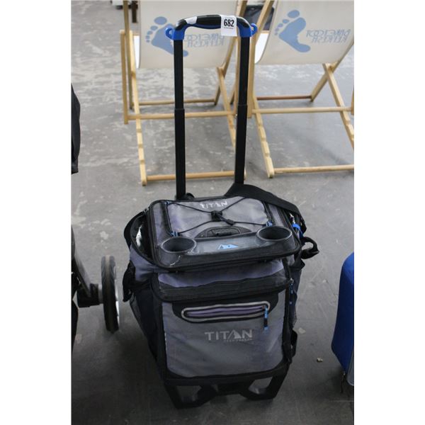 Titan Rolling Cooler