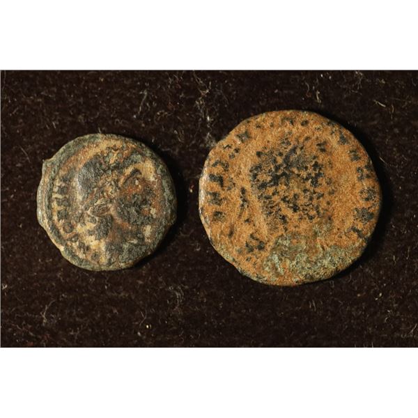2 ROMAN ANCIENT COINS