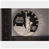 Image 1 : 1986-S US PF STATUE OF LIBERTY CLOUDING ON REVERSE