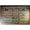 Image 1 : 6 VINTAGE STOCK CERTIFICATES: E.J. KORVETTE, FOOD