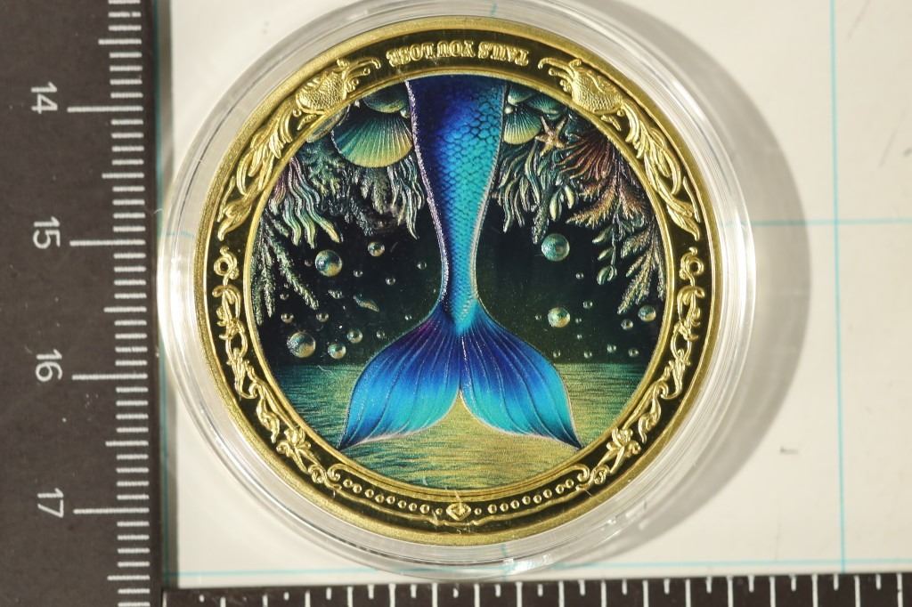 COLORIZED MERMAID FLIPPER TOKEN: 