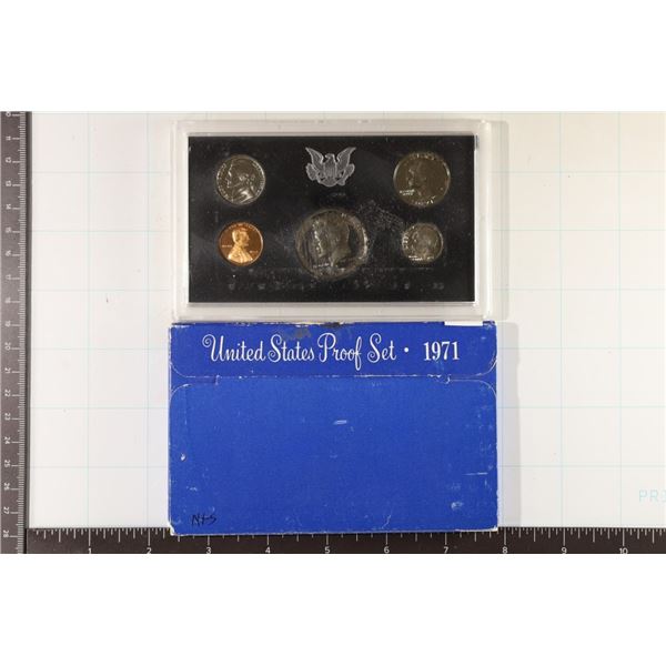 1971 US PROOF SET (WITH BOX)