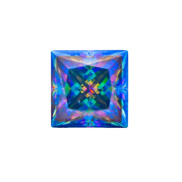 Huge 5 Ct VVs1 Russian Color Change Lab Simulated Alexandrite Solitaire