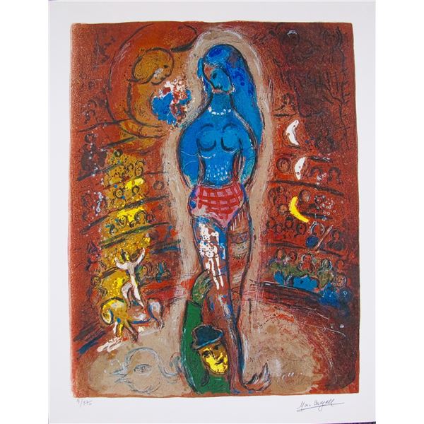 Marc Chagall CIRCUS I Facsimile Signed Limited Edition Giclee