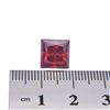 Image 5 : 5 Ct VVS1 Princess Cut Lab Simulated Padpaparacha Sapphire