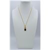 Image 3 : 18 K Gold Plate Lab Simulated Black Diamond Jewelry Set