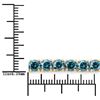 Image 3 : 14KT Yellow Gold 14.33ctw Blue Diamond Bracelet