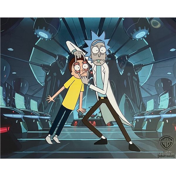 Warner Bros RICK AND MORTY Sericel Animation Art Full Meta Jackrick