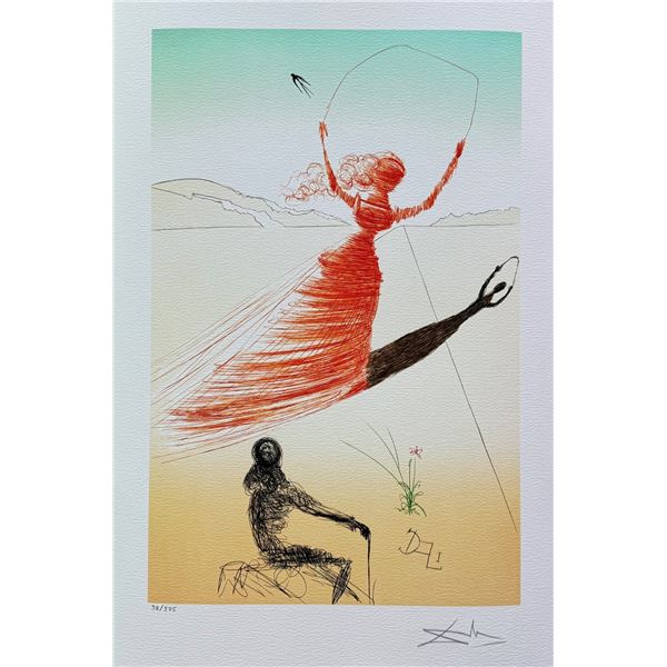 Salvador Dali ALICE IN WONDERLAND Signed Limited Edition Giclee