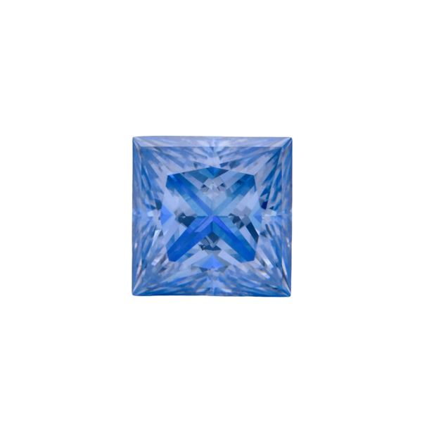 Dazzling 3 Ct VVs1 Whit Ice Blue Fire Moissanite Solitaire