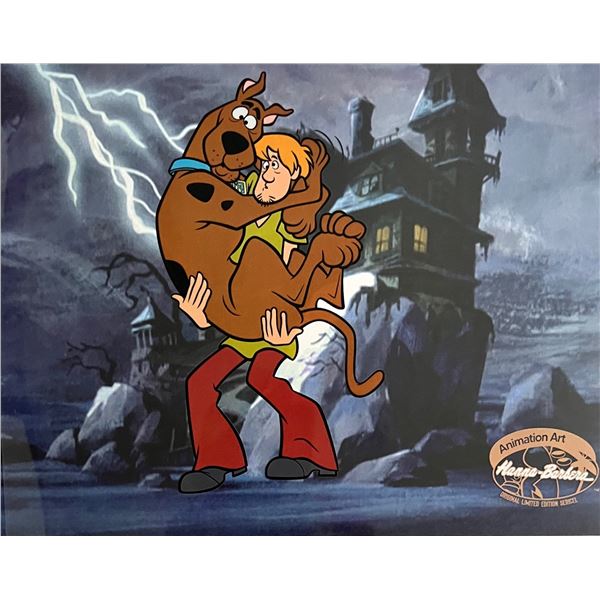 SCOOBY DOO Zoinks Sericel Animation Art Cel Hanna Barbera