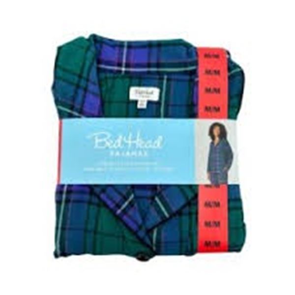 NEW BEDHEAD FLANNEL PJ SET MEDIUM