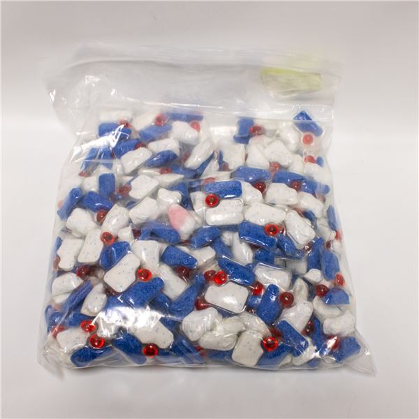 BAG OF FINISH POWERBALL DISHWASHING DETERGENT