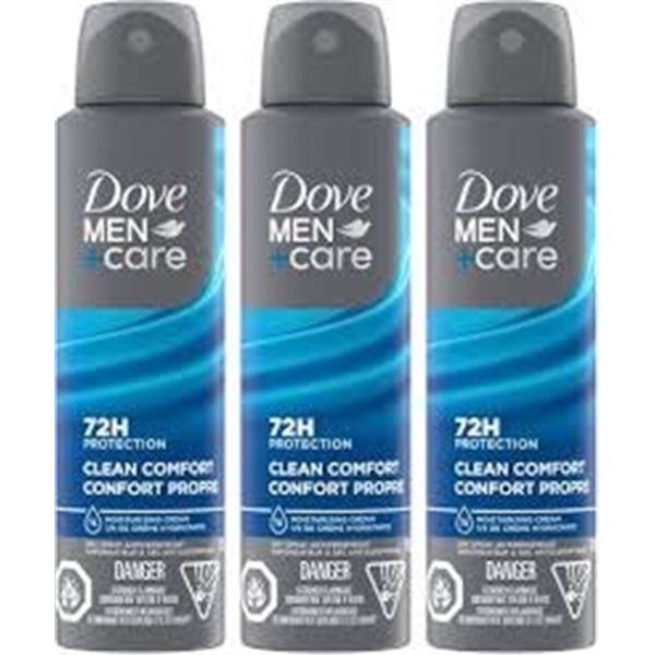 3 X 107G DOVE MEN + CARE CLEAN COMFORT