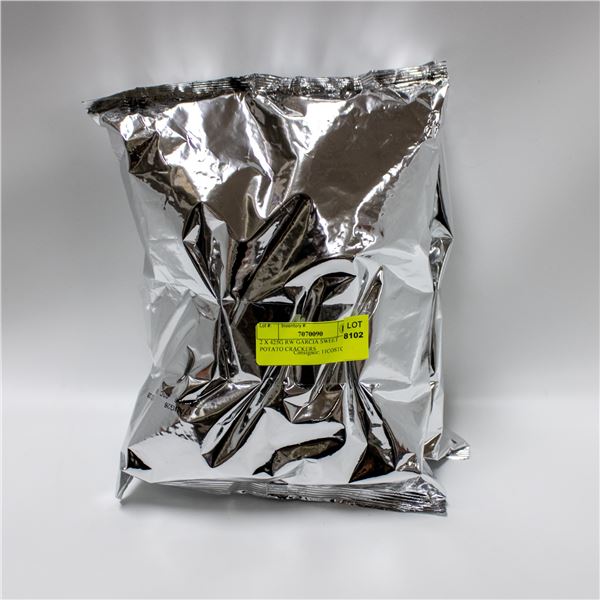 2 X 425G RW GARCIA SWEET POTATO CRACKERS