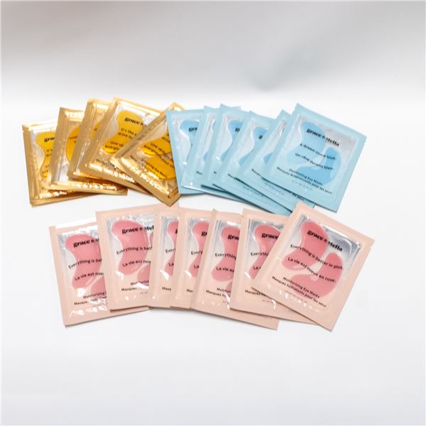 REPACKED GRACE & STELLA 18 EYE GLOW TRIO EYE MASKS