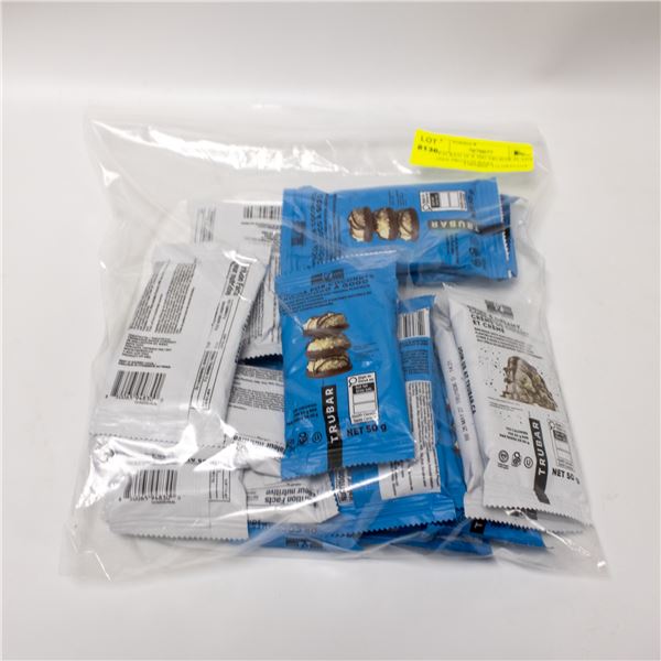 REPACKED 16 X 50G TRUBAR PLANT BASED PROTEIN BARS