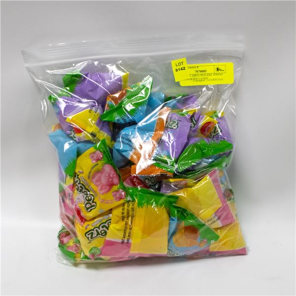 BAG OF 33 AMOS PEELERZ SPRING MIX ASSORTED CANDY