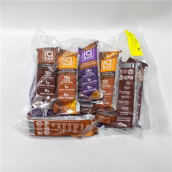 REPACKED 16 X 45G IQ BARS PROTEIN VARIETY PACK