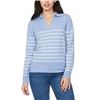 Image 1 : NEW LOFT WOMENS FINE KNIT SWEATER MED LIGHT BLUE