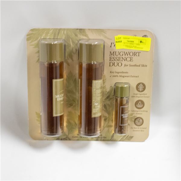 NEW W BOX 2 X 160ML + 30ML MUGWORT ESSENCE DUO