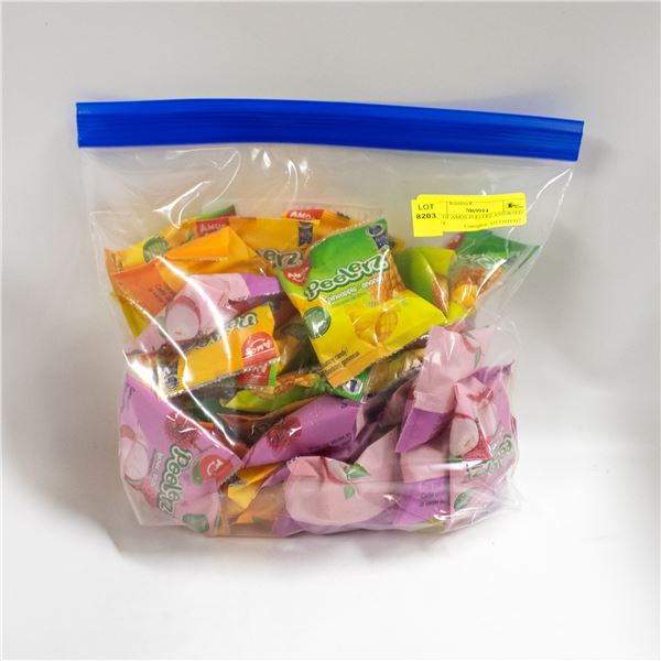 BAG OF AMOS PEELERZ ASSORTED FRUIT
