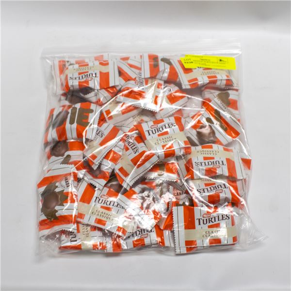 BAG OF NESTLE TURTLES CLASSIC MILK CHOCOLATE