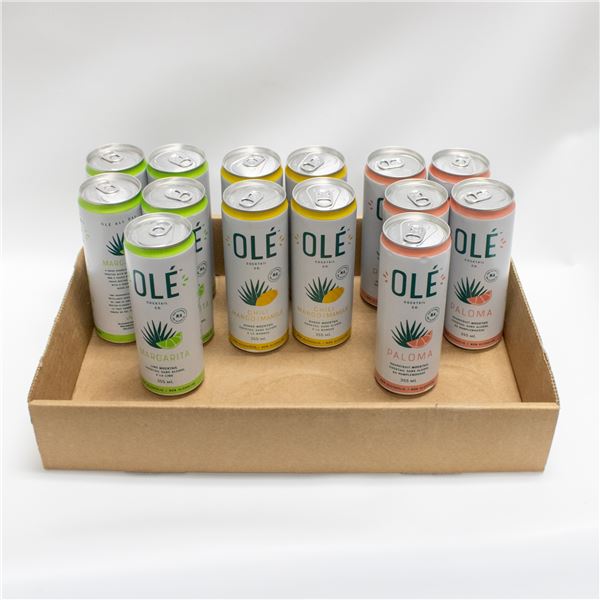 14 X 355ML OLE COCKTAILS NON-ALCOHOLIC VARIETY PK