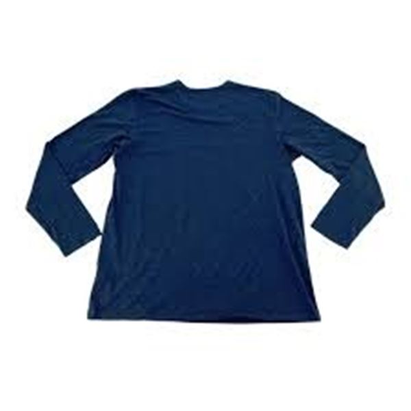 NEW ROUGH DRESS TEE BLUE XS