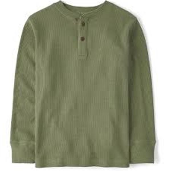 NEW GAP LONG SLEEVE GREEN SHIRT LARGE