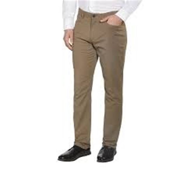 NEW ENGLISH LAUNDRY 5 POCKET PANTS BEIGE 30 X 32