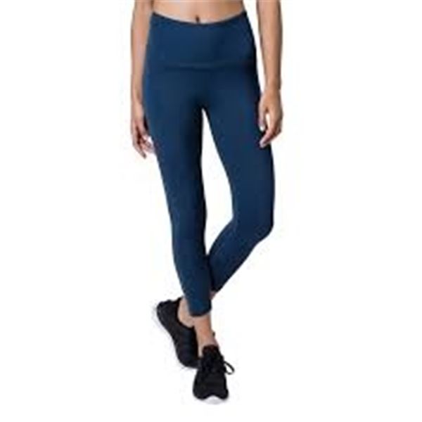 NEW TUFF VEDA LEGGINGS BLUE SMALL