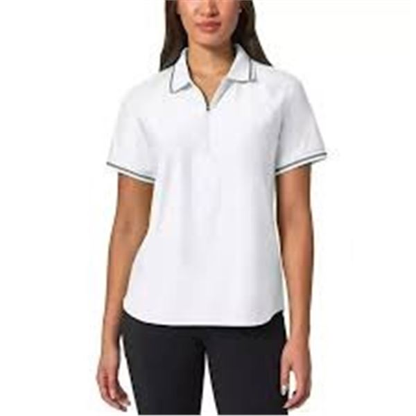 NEW MONDETTA SHORT SLEEVE POLO WHITE XS