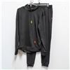 Image 1 : NEW 2PC SET BENSON BLACK SWEATER + JOGGERS MEDIUM