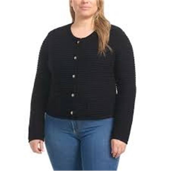 NEW HILARY RADLEY CARDIGAN BLACK MEDIUM