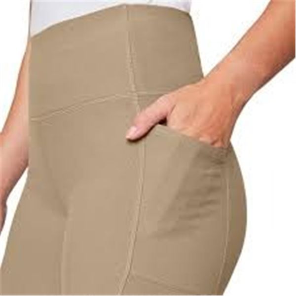 NEW MONDETTA LEGGINGS BEIGE XL