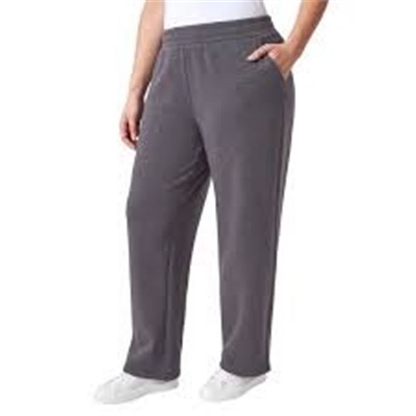 NEW MONDETTA WARP KNIT PANTS GREY XL