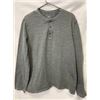 Image 1 : NEW GAP LONG SLEEVE HENLEY GREY MEDIUM